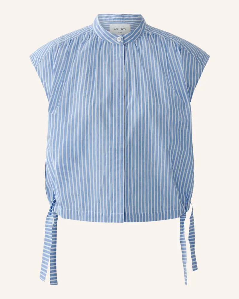 Oui  Bluse blau Blau