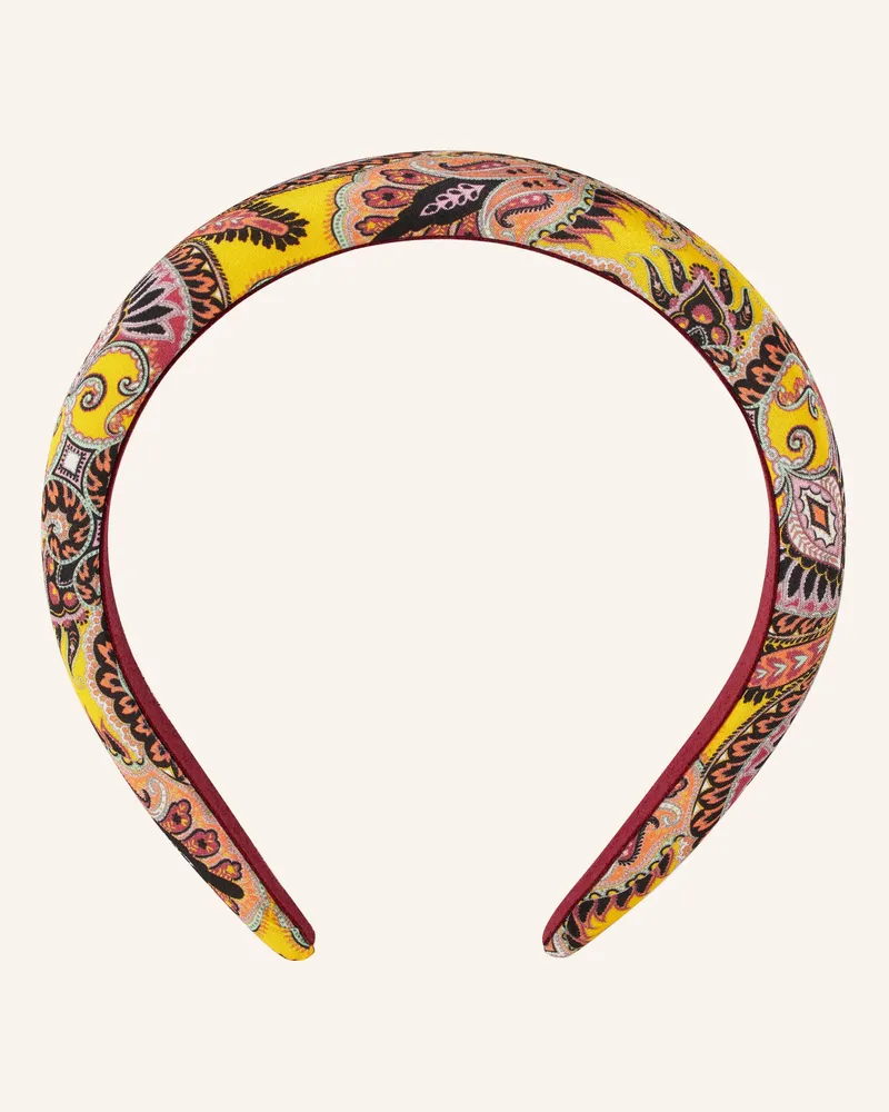 Etro Haarreif Dunkelgelb