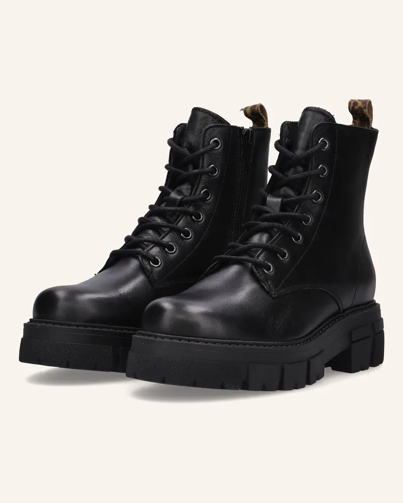 Apple of Eden Schnürstiefeletten Braun