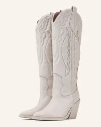 Bronx Cowboy Stiefel NEW-KOLE - WEISS Weiss