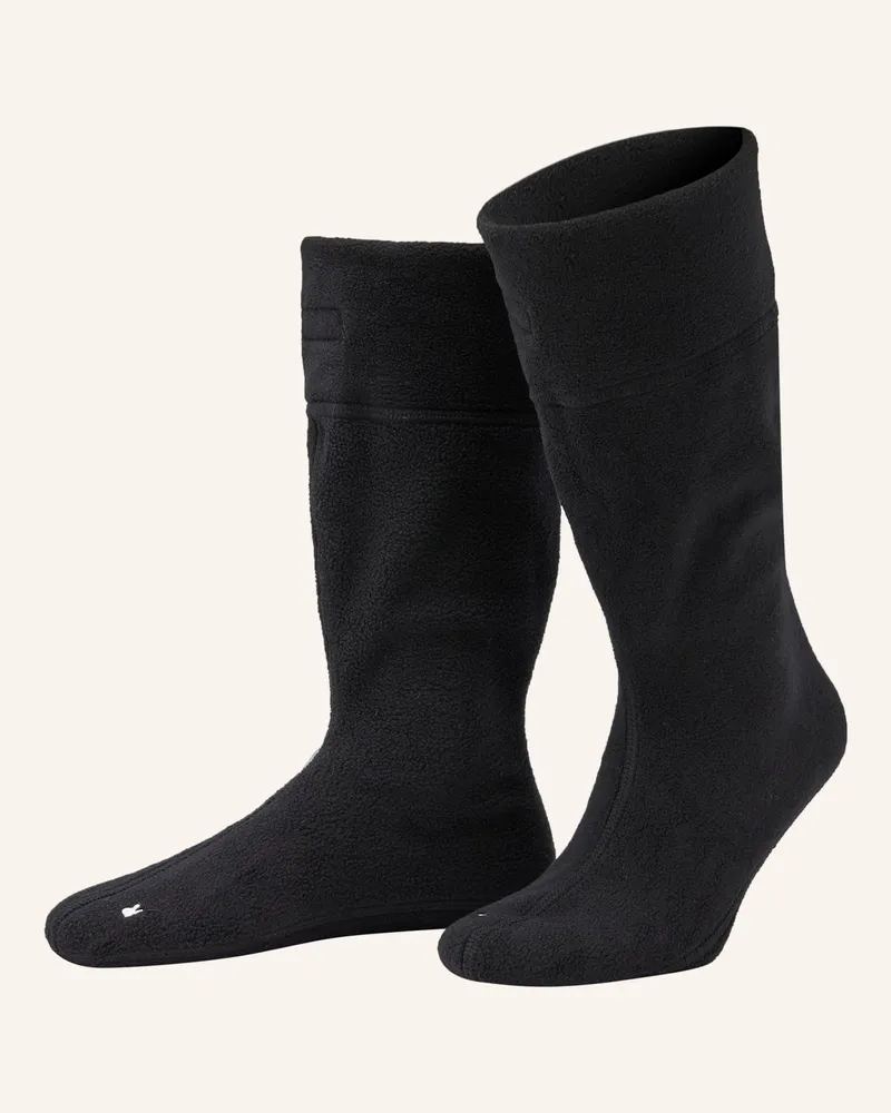 Hunter Strümpfe RECYCLED FLEECE Black