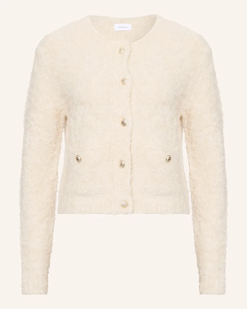 Darling Harbour Strickjacke weiss Creme