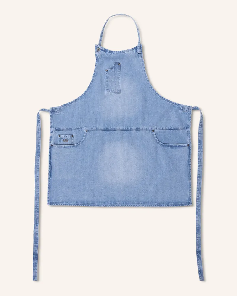 DUTCHDELUXES Schürze blau Hellblau