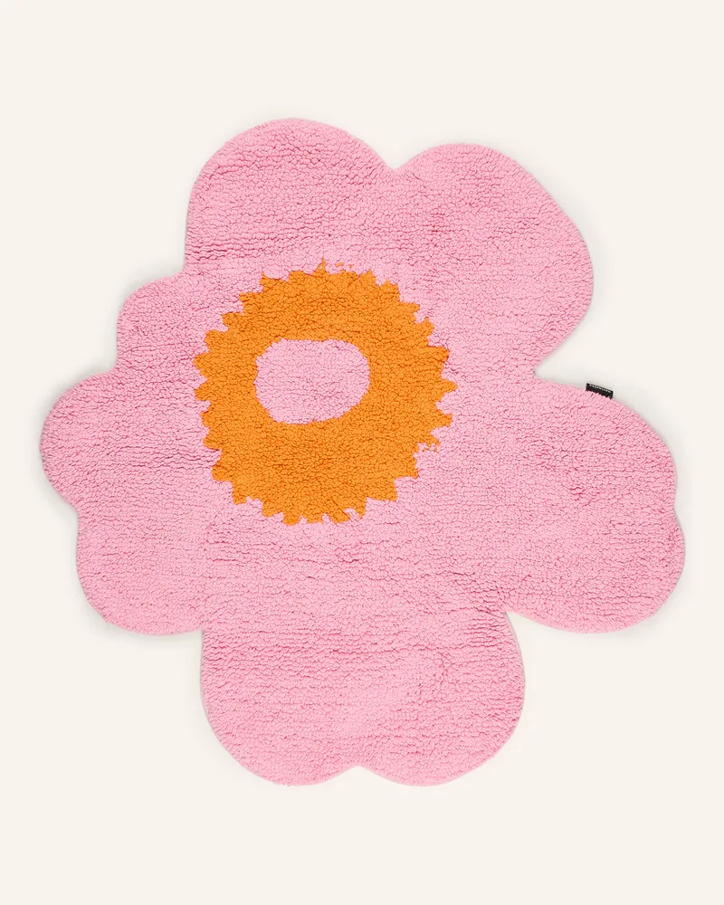 Marimekko Badematte Unikko pink Rosa