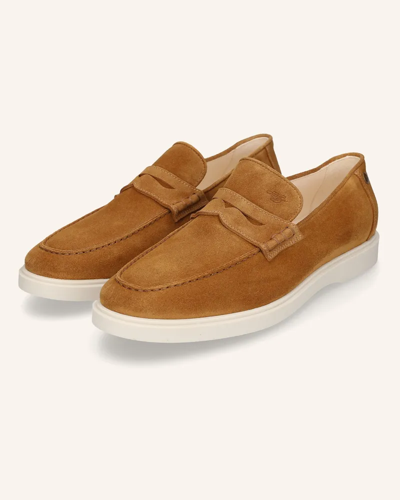 Heinrich Dinkelacker Loafer GENUA PENNY LOAFER V Braun