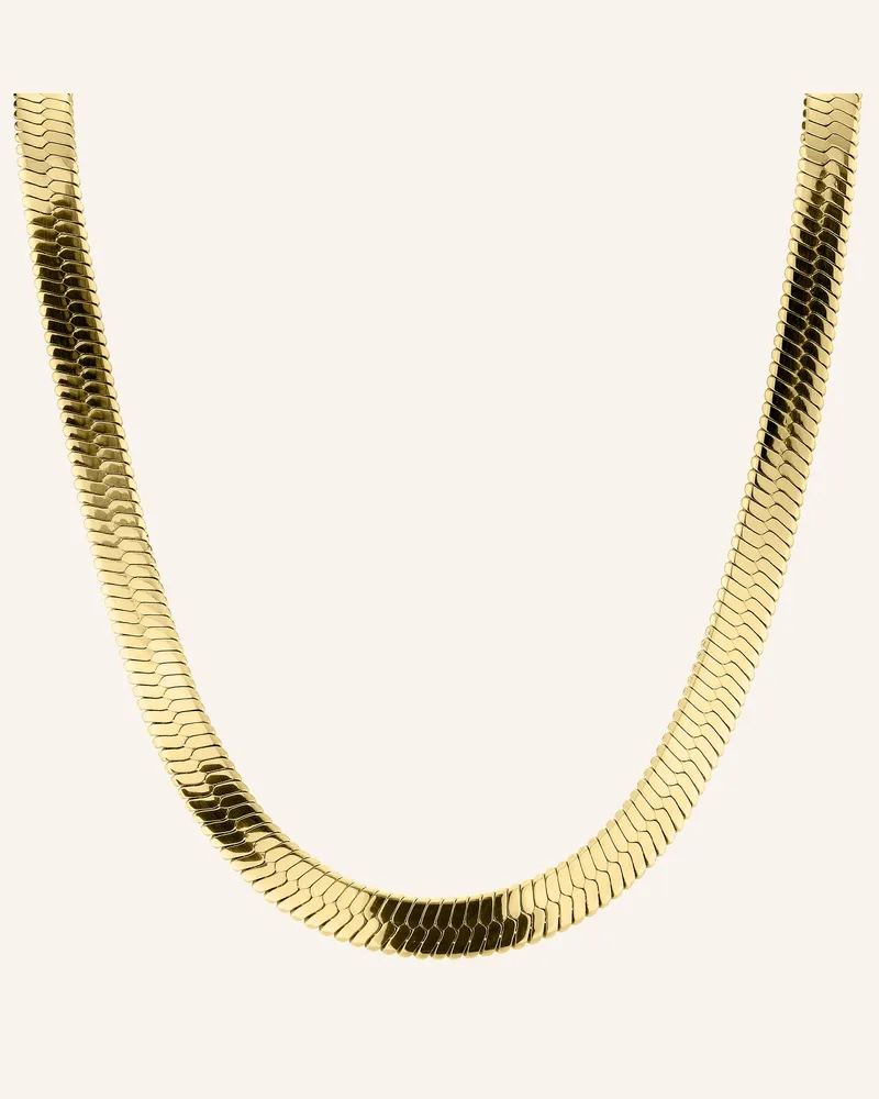 Liebeskind Halskette  Aus  Edelstahl gold Gold