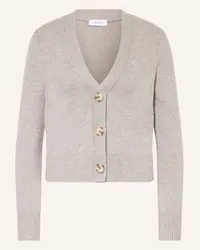 Darling Harbour Strickjacke mit Cashmere Grau