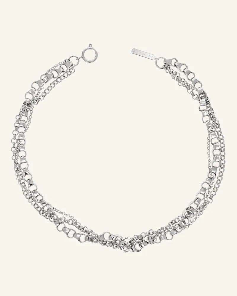 Justine Clenquet Halskette Shay By Glambou silber Silber