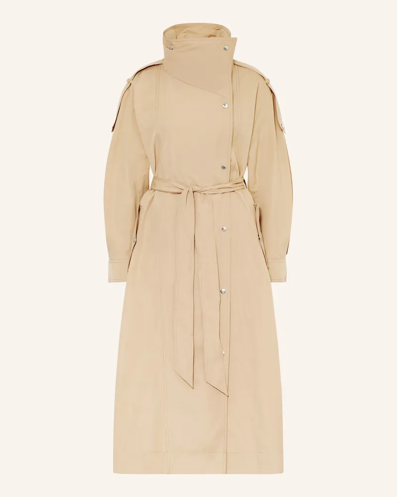 HUGO BOSS Oversized-Trenchcoat Clarina braun Beige