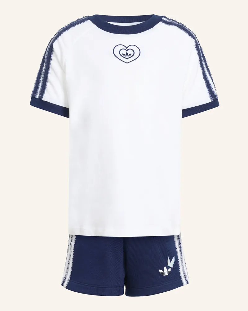 adidas ADIDAS DISNEY SHORT T-SHIRT-SET Weiss