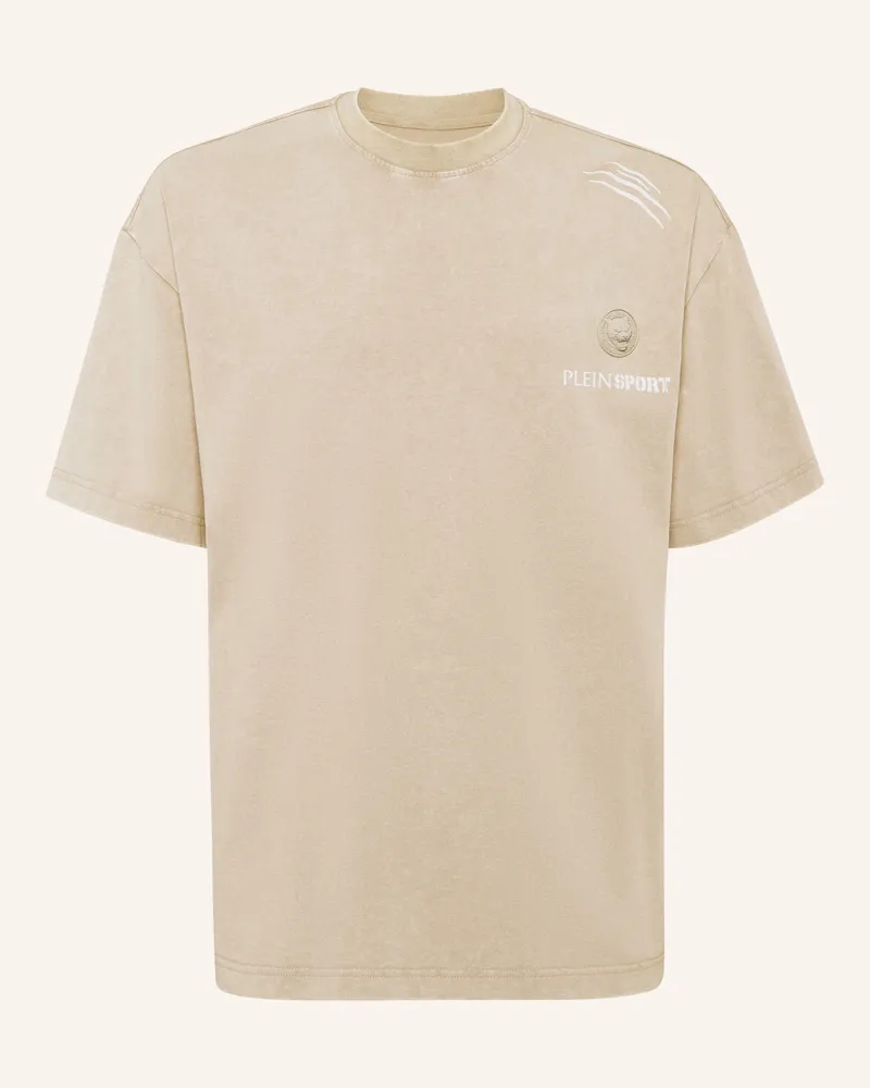 Philipp Plein T-Shirt Rundhalsausschnitt Beige