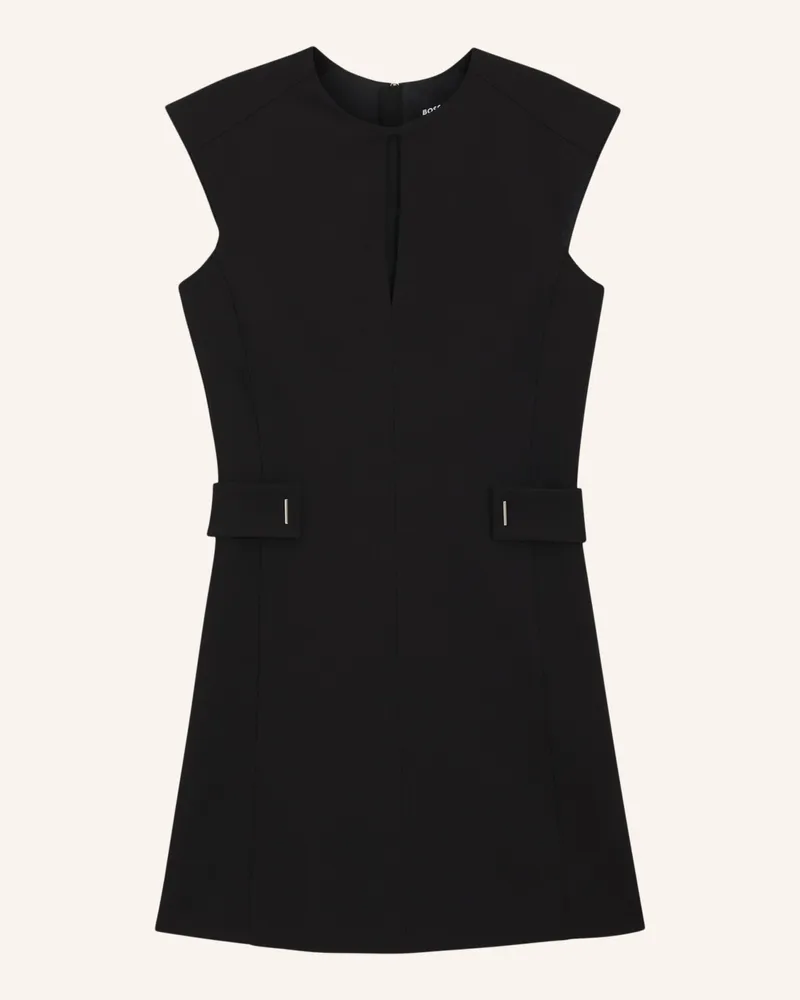 HUGO BOSS Business Kleid DRUMIA Regular Fit Schwarz