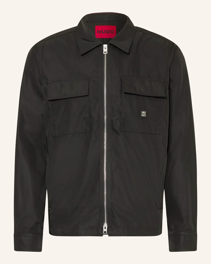HUGO BOSS Blouson Elack schwarz Schwarz