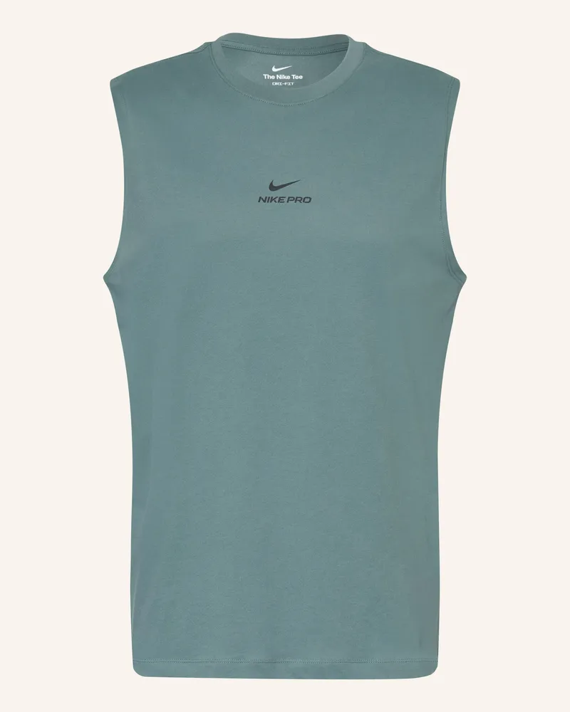 Nike Tanktop blau Petrol
