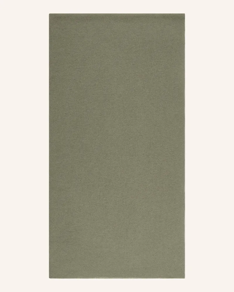 Darling Harbour Cashmere-Schal gruen Oliv