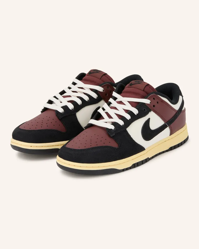 Nike Sneaker Dunk Low Retro rot Dunkelrot