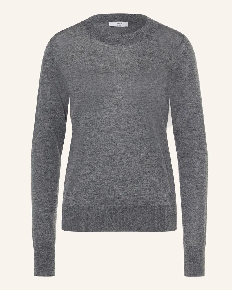 Reiss Pullover Sadie Aus Merinowolle grau Grau