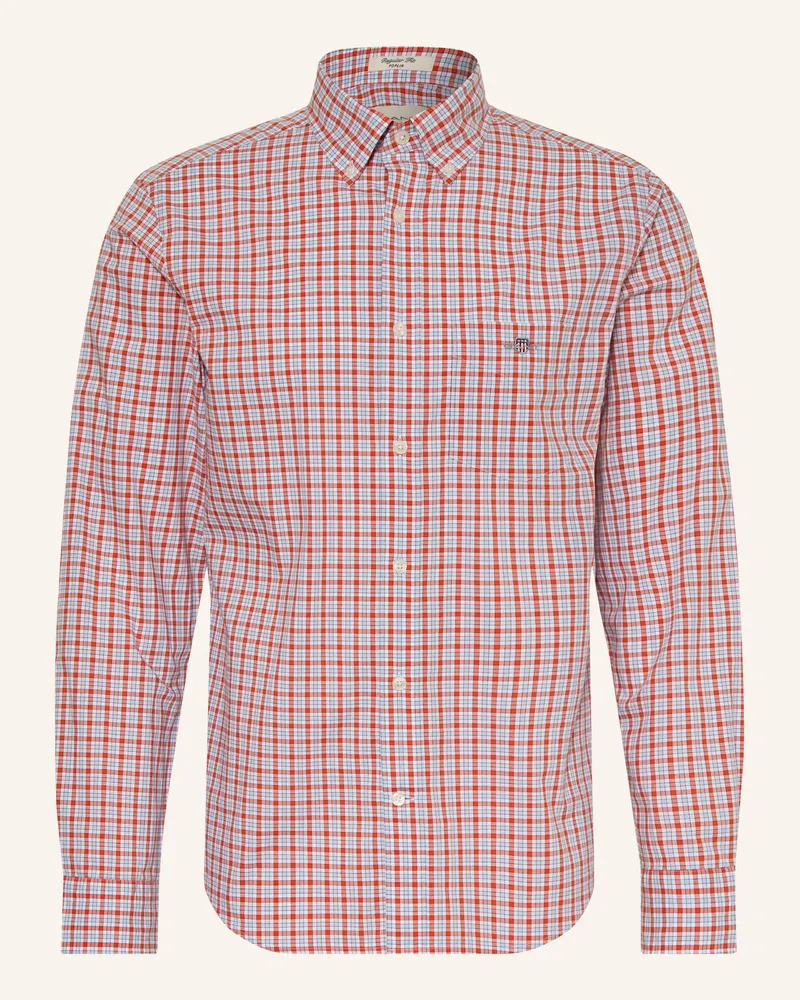 Gant Hemd Slim Fit rot Weiss