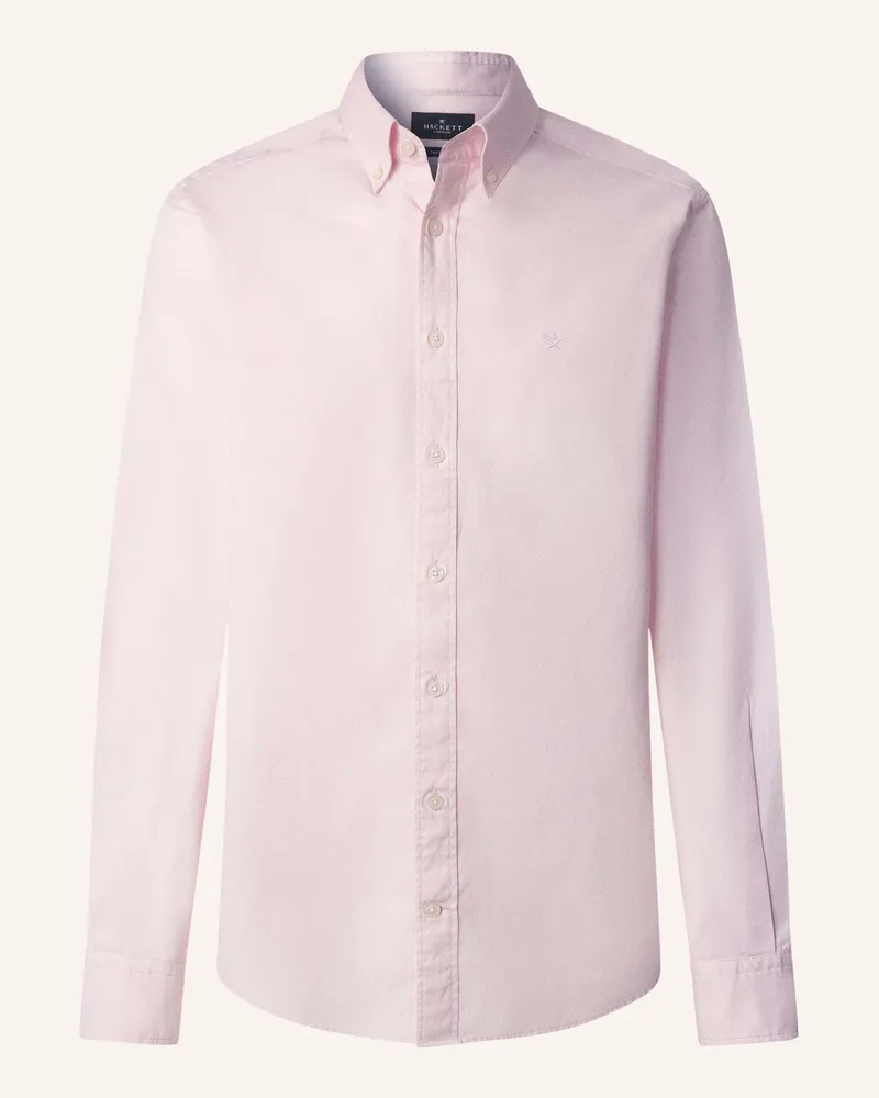 Hackett Freizeithemd Ess Gmt Dyed Oxford pink Rosa