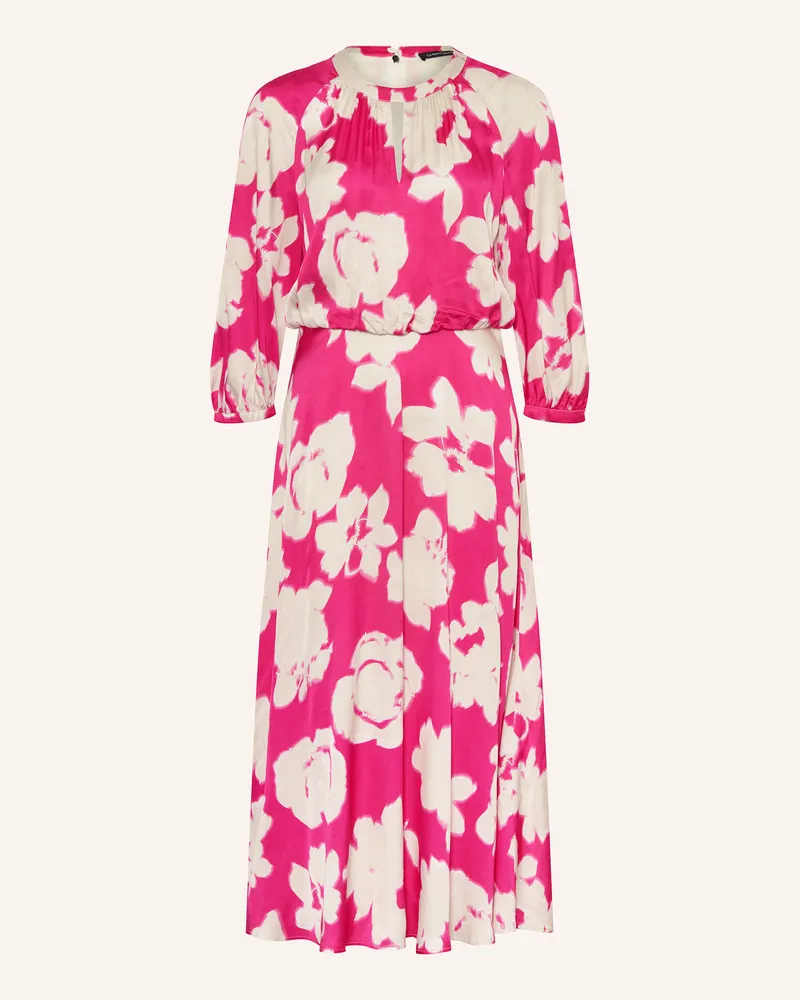 Luisa Cerano Satinkleid mit 3/4-Arm Pink
