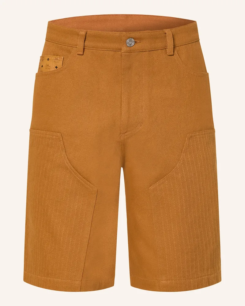 MCM Shorts braun Cognac