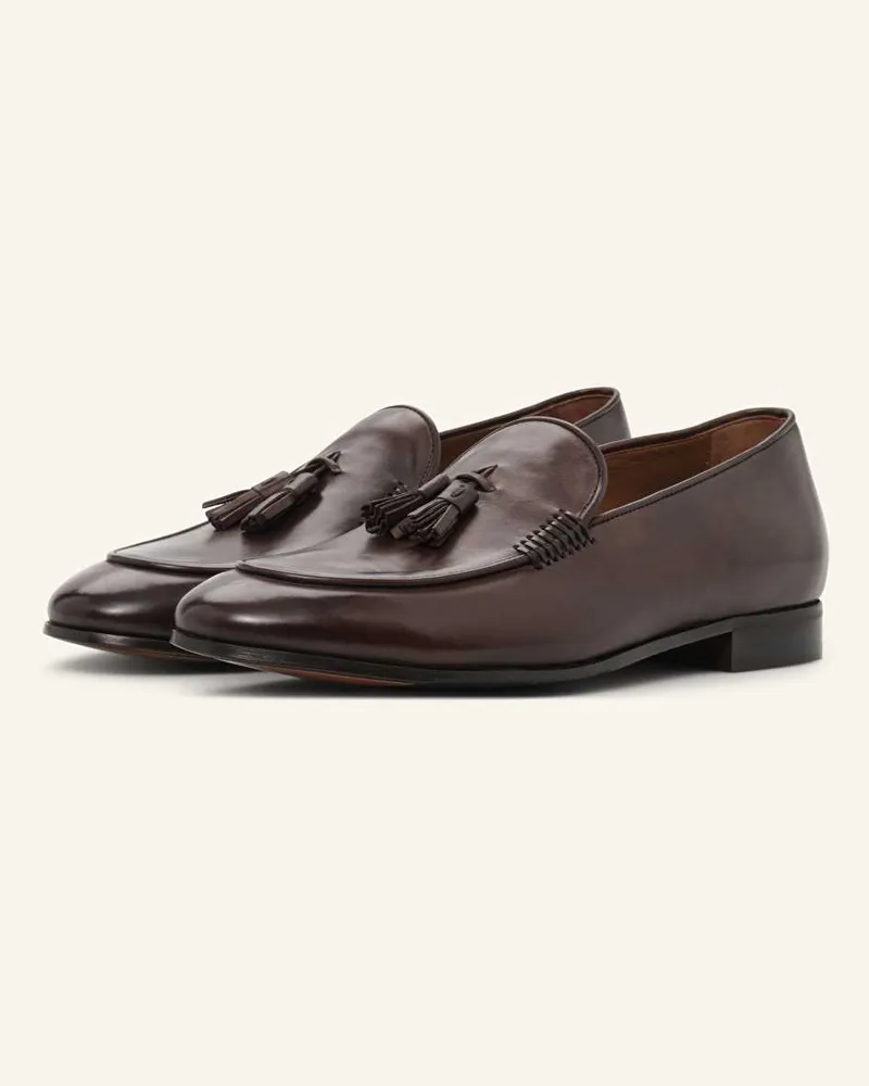 Lottusse Loafers  VERONA - DUNKELBRAUN Braun