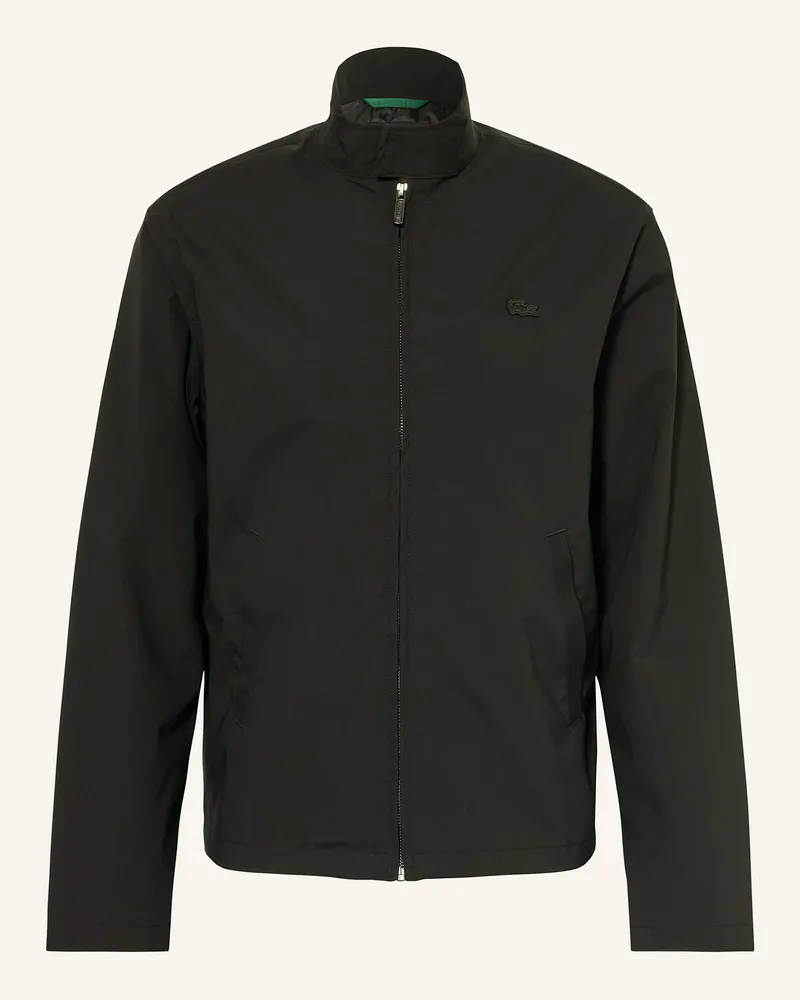 Lacoste Funktionsjacke Schwarz