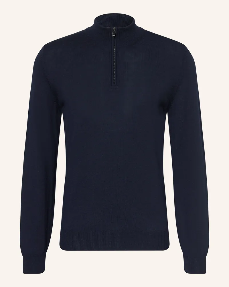 HUGO BOSS Pullover EBENJI Dunkelblau