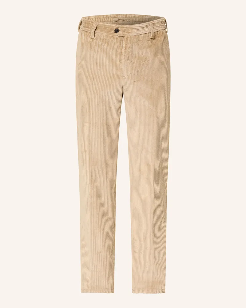 Profuomo Cordhose Loose Fit beige Beige