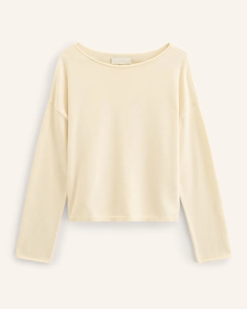 Marc O'Polo Feinstrickpullover weiss Weiss