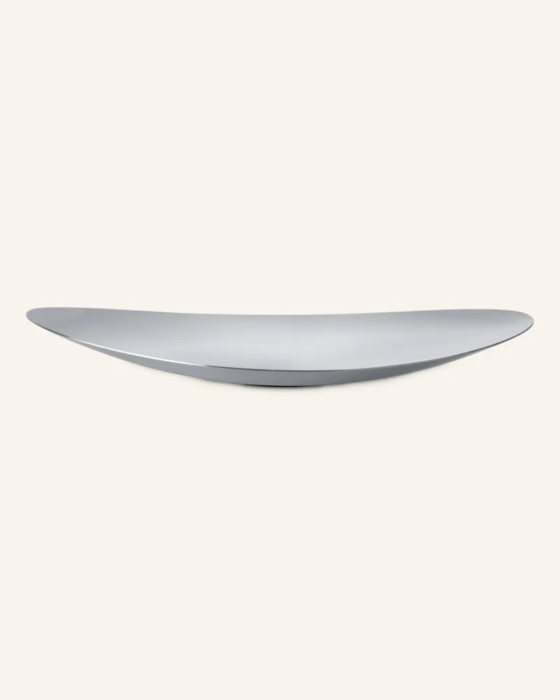 Blomus Flache Schale Ondea silber Silber