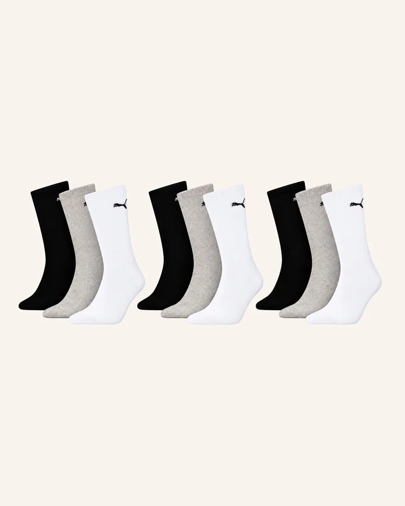Puma Sportsocken Regular Crew 9-Pack blau Ecru