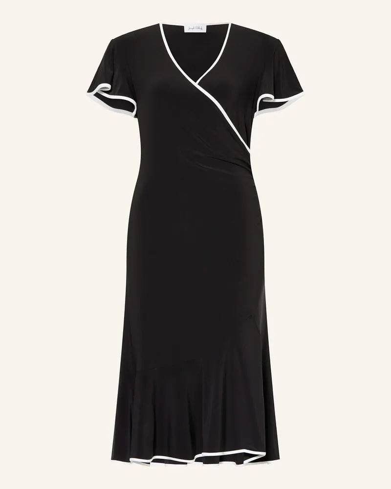 Joseph Ribkoff Jerseykleid In Wickeloptik schwarz Schwarz