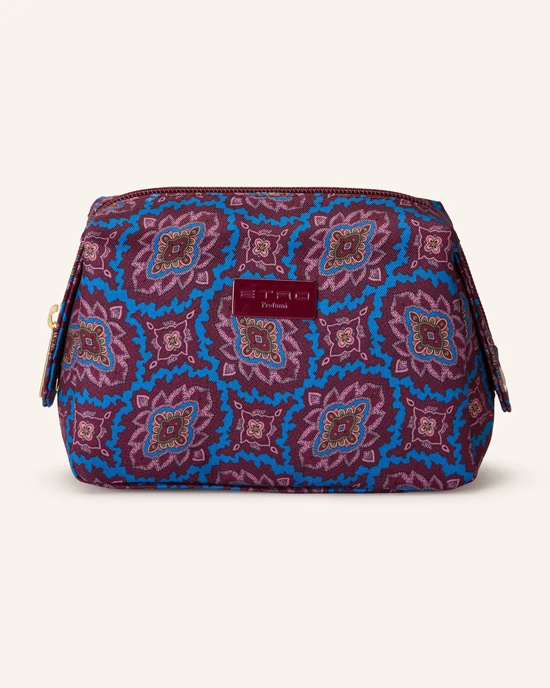 Etro Kosmetiktasche Dunkelrot