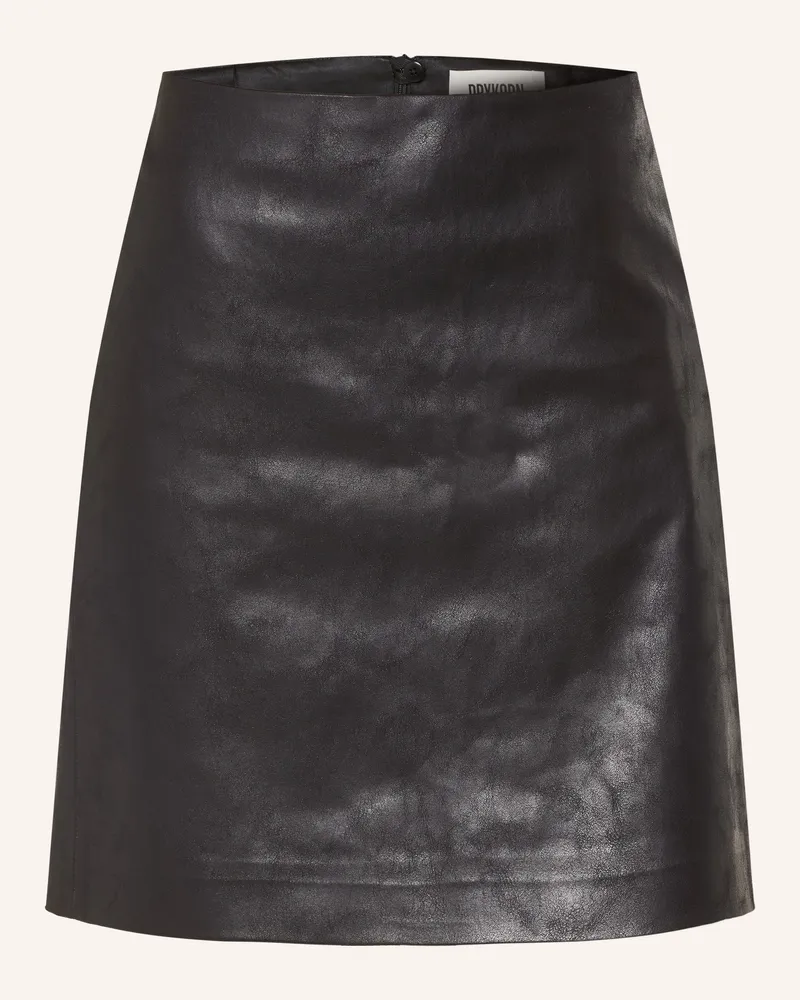 Drykorn Rock GENTILIE in Lederoptik Schwarz