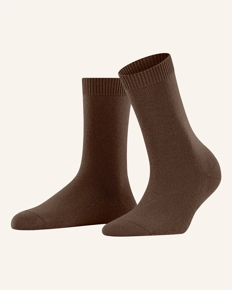 Falke Socken Cosy Wool Mit Merinowolle braun 5520