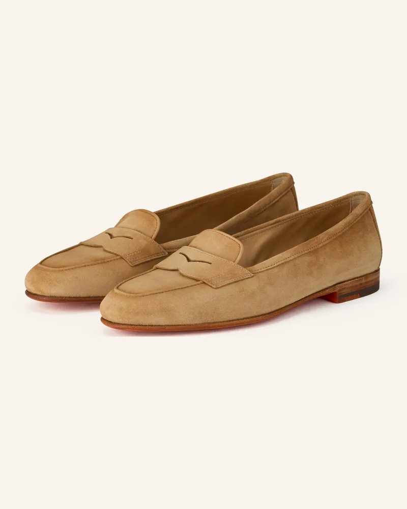 Santoni Penny-Loafer Carla beige Beige