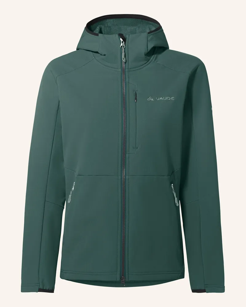 Vaude Fleecejacke W ELOPE STORMFLEECE HOODY Grün