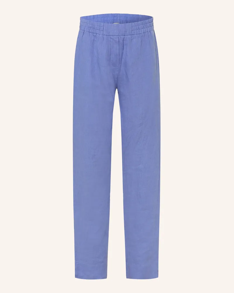 lilienfels Leinenhose blau Blau