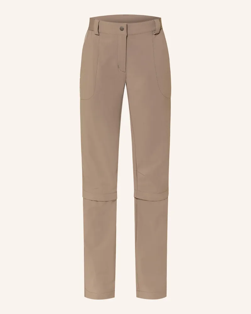 Vaude Zipp-off-Hose FARLEY STRETCH CAPRI Beige