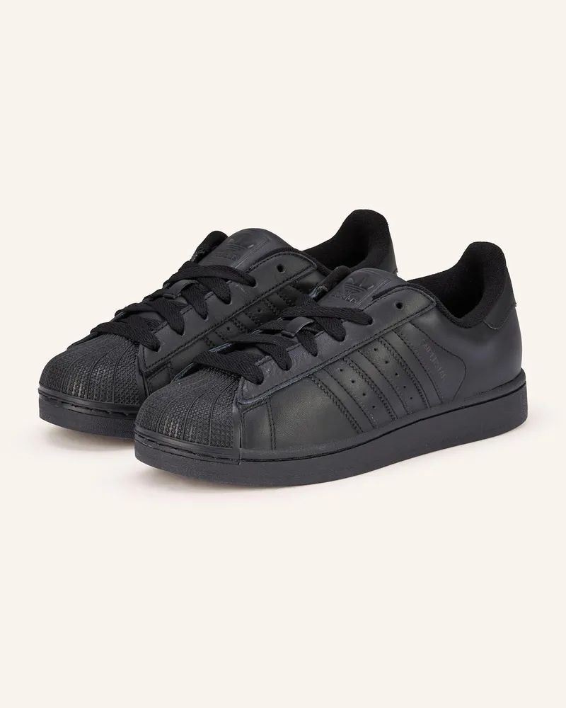 adidas Sneaker Superstar Ii schwarz Schwarz