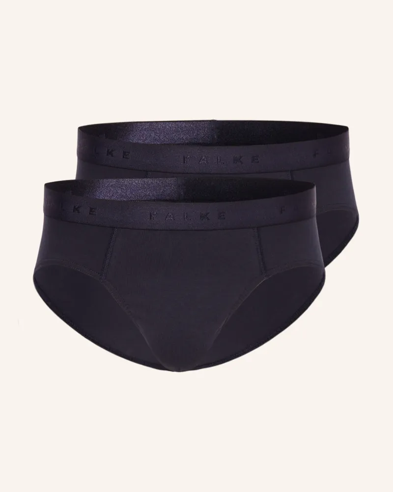 Falke 2er-Pack Slips Daily Comfort blau Dunkelblau
