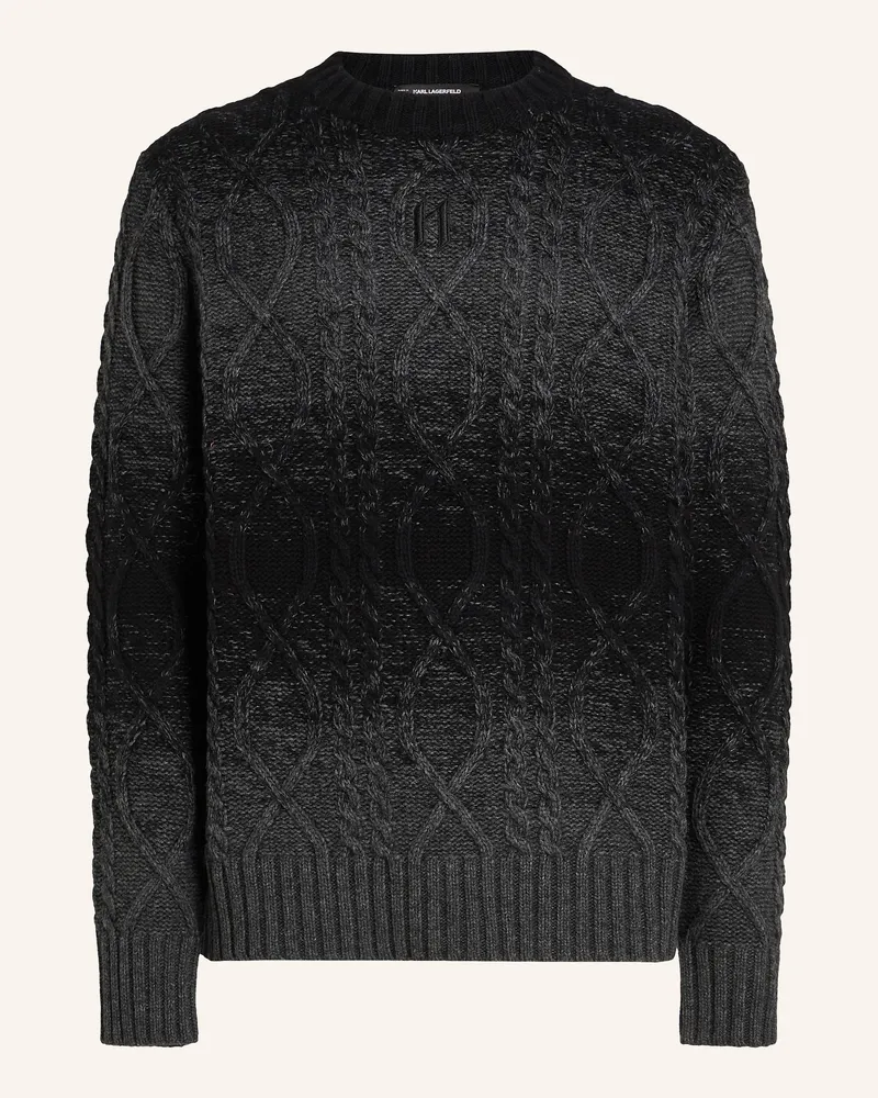 Karl Lagerfeld Sweatshirt schwarz Schwarz