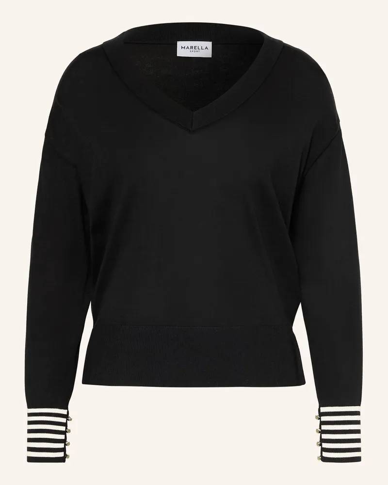 MARELLA Pullover blau Schwarz