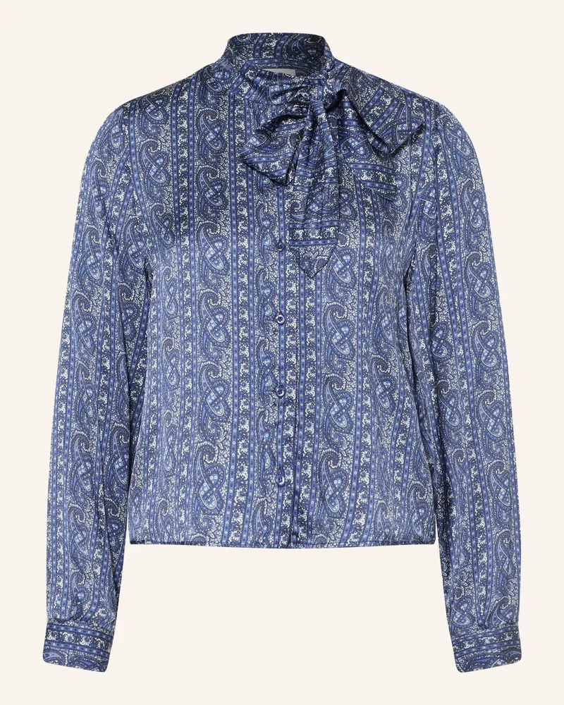 Claudie Pierlot Bluse schwarz Dunkelblau