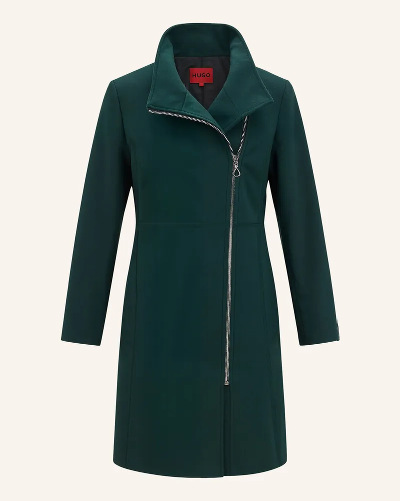 HUGO BOSS Mantel Dunkelgrün