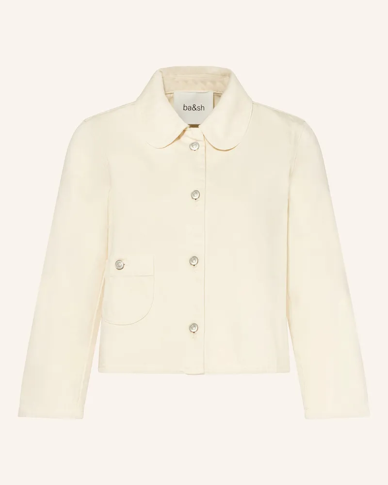 ba&sh Jeansjacke Etiny weiss Ecru