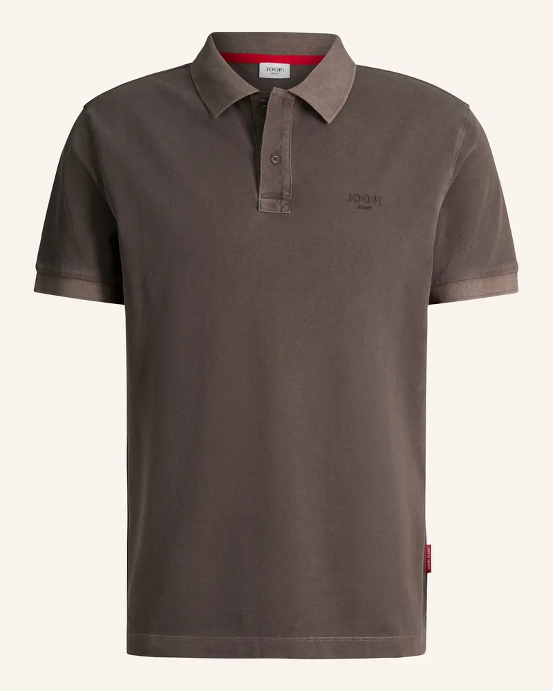 JOOP! Piqué-Poloshirt AMBROSIAN Braun