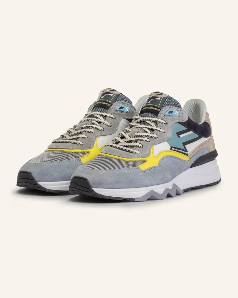 Floris van Bommel Sneaker DE ZAGER 02 Hellblau