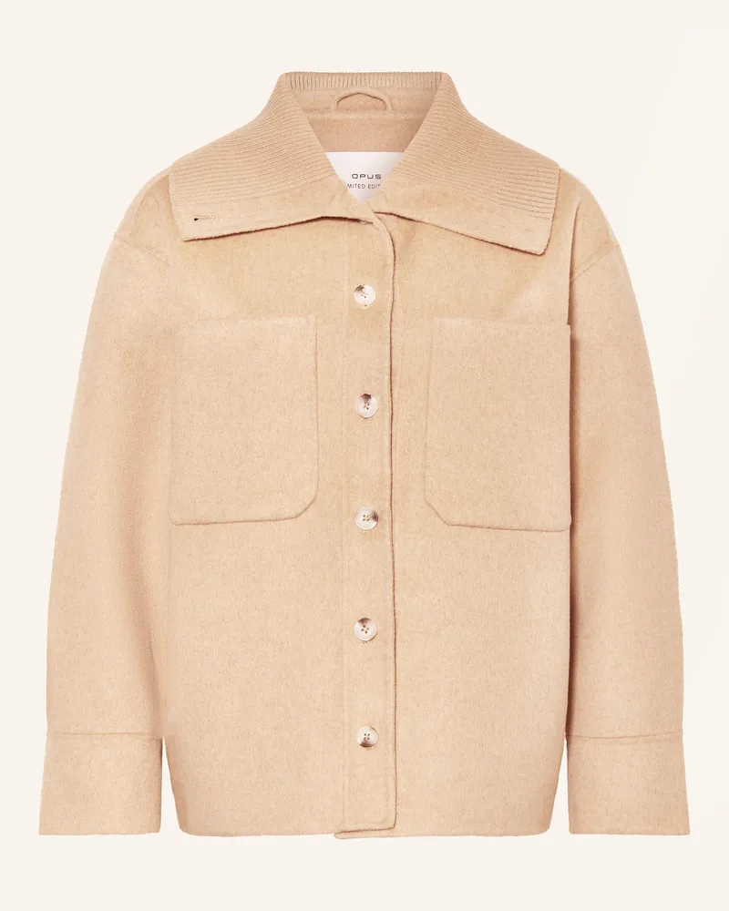OPUS Jacke Josia beige Camel